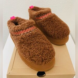 UGG Tazz Braid Slipper Brown US 9